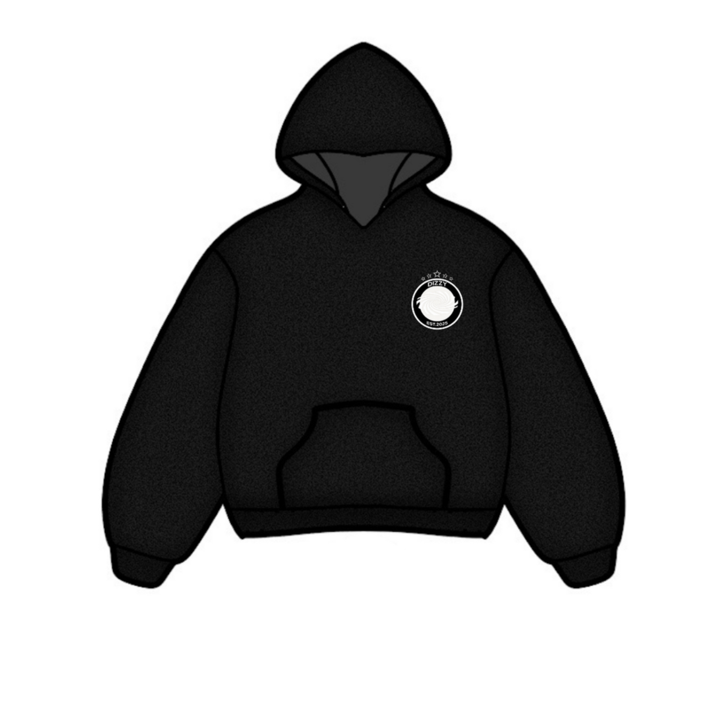 Dizzy Hoodie (Classic Black)