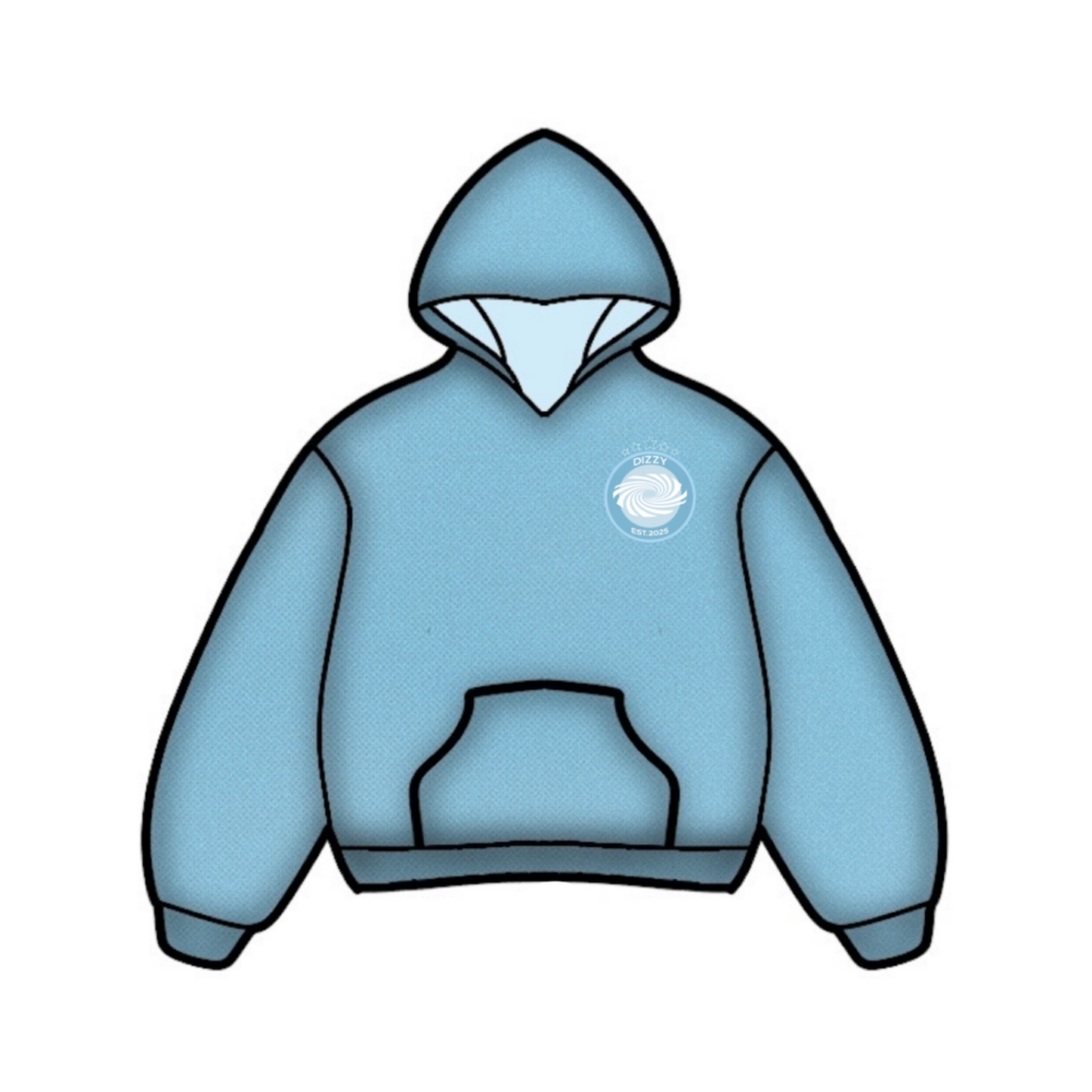 DIzzy Hoodie (Baby Blue)